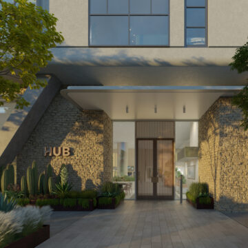 Entrance to Hub Tucson First