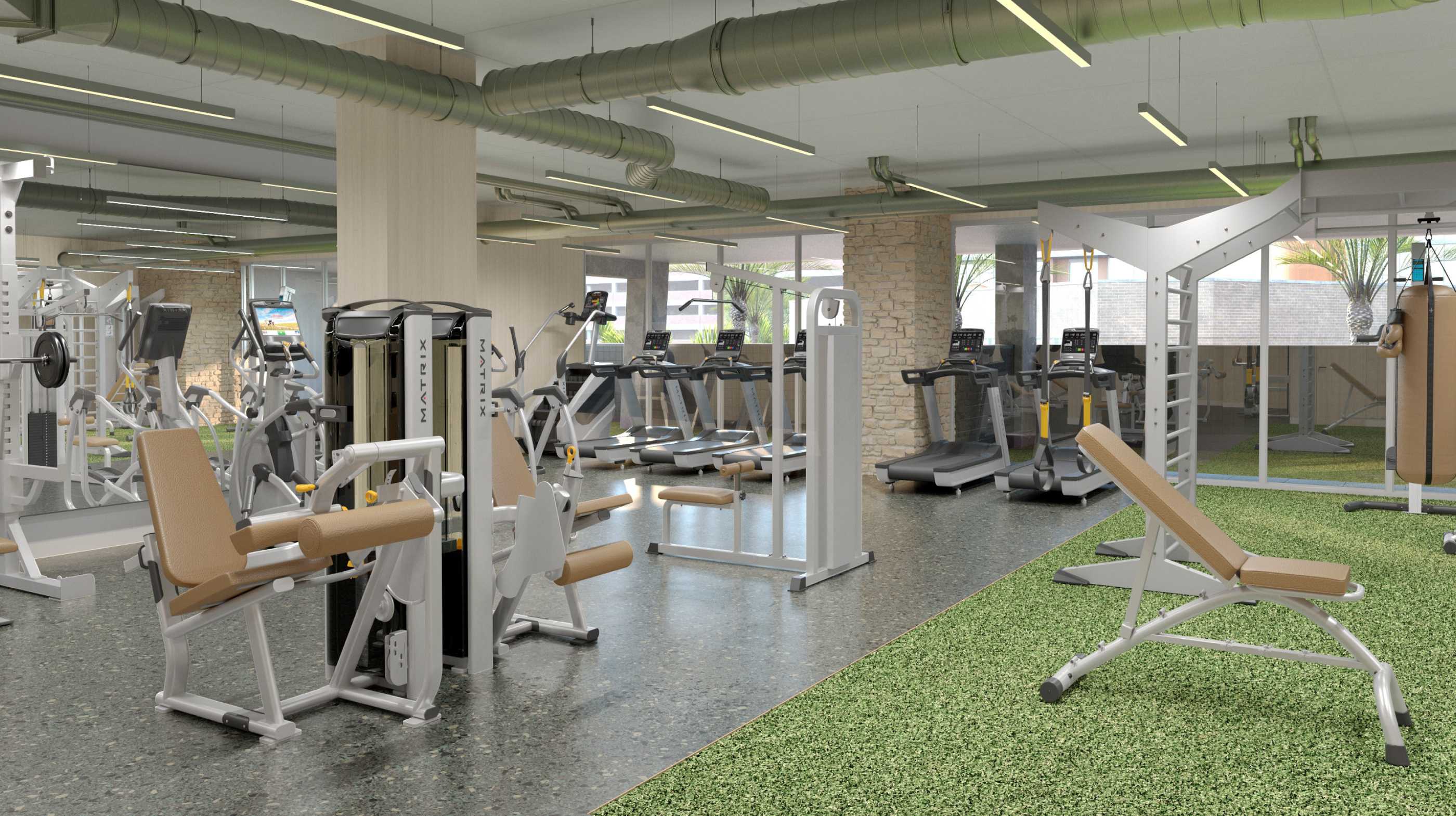 A state-of-the-art fitness center